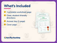 Valentine’s Day Alphabetical Order Worksheet – 3rd Grade Grammar preview 5