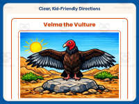 Velma the Vulture Reading Comprehension Worksheet – 2nd Grade Animals preview 4