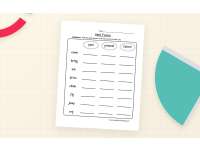 Verb Forms Worksheet preview