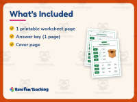 Verb Opposites Worksheet – Kindergarten Antonyms & Verbs Practice preview 5