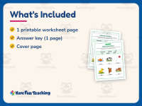 Verbs are Actions Verb Worksheet – 2nd Grade Grammar Practice preview 5