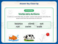 Verbs are Actions Verb Worksheet – 2nd Grade Grammar Practice preview 7