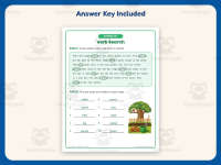 Verbs Story Search Worksheet – 2nd Grade Grammar Practice + Answer Key preview 3