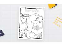 Vermont State Symbols Clip Art preview