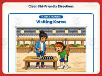 Visiting Korea Reading Comprehension Worksheet – 5th Grade Places preview 4