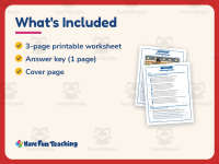 Visiting Korea Reading Comprehension Worksheet – 5th Grade Places preview 5