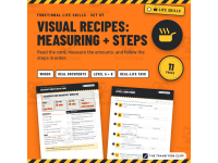 Visual Recipes | Measuring Cups, Fractions + Steps | Life Skills preview