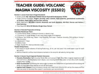 Volcanic Magma Viscosity STEM Challenge (ESS02) preview 2