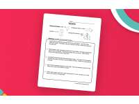 Volume Word Problems Worksheet preview