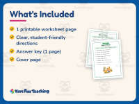 Was Were Fill in the Blanks Worksheet – 2nd Grade Verbs Practice preview 5