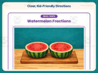 Watermelon Fractions Reading Comprehension Worksheet – 4th Grade Math preview 4