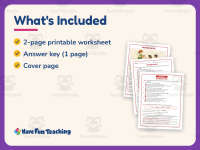 We Want a Pet Reading Comprehension Worksheet – 3rd Grade Animals preview 5
