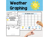 Weather Graphing Unit for PreK–1st Grade Printable Math & Weather Ac preview