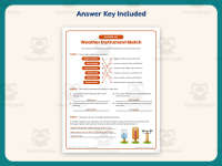 Weather Instruments Match Worksheet – 4th Grade Water Cycle Practice preview 3