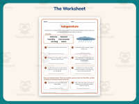 Weather Warning Vocabulary Worksheet – 4th Grade Temperature Practice preview 2