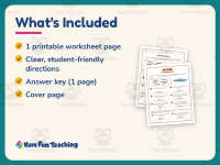 Weather Warning Vocabulary Worksheet – 4th Grade Temperature Practice preview 5