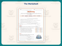 Weathering Worksheet – 4th Grade Landforms & Rocks Practice preview 2