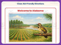 Welcome to Alabama Reading Comprehension Worksheet – 3rd Grade States preview 4