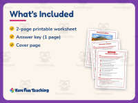 Welcome to Maine Reading Comprehension Worksheet – 3rd Grade States preview 5