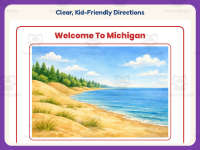 Welcome to Michigan Reading Comprehension Worksheet – 3rd Grade States preview 4