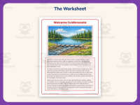 Welcome to Minnesota Reading Comprehension Worksheet – 3rd Grade preview 2