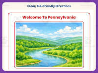 Welcome to Pennsylvania Reading Comprehension Worksheet – 3rd Grade preview 4