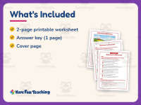 Welcome to Wisconsin Reading Comprehension Worksheet – 3rd Grade preview 5