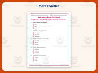 What Animal Is That Reading Comprehension Worksheet – Kindergarten preview 7