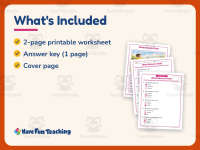 What Game is That Reading Comprehension Worksheet – Kindergarten preview 5