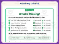 What is Missing? Complete Incomplete Sentences Worksheet – 3rd Grade preview 7