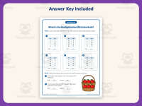 What is the Multiplication Division Rule Worksheet – 3rd Grade preview 3