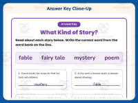 What Kind of Story Worksheet – 2nd Grade Genres Practice + Answer Key preview 7