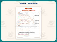 What Made That Sound? Worksheet – 4th Grade Energy Practice preview 3