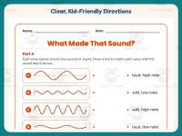 What Made That Sound? Worksheet – 4th Grade Energy Practice preview 4