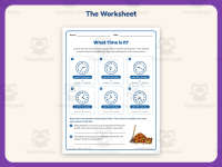 What Time is It Elapsed Time Worksheet – 3rd Grade Subtraction preview 2
