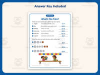 Whats the Price Worksheet – 2nd Grade Money Practice + Answer Key preview 3