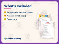 Where Can I See Circles? Reading Comprehension Worksheet – 3rd Grade preview 5