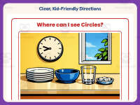 Where Can I See Circles? Reading Comprehension Worksheet – 3rd Grade preview 4