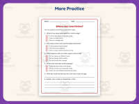 Where Can I See Circles? Reading Comprehension Worksheet – 3rd Grade preview 7