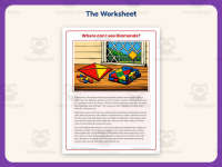 Where Can I See Diamonds? Reading Comprehension Worksheet – 3rd Grade preview 2