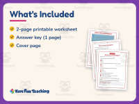 Where Can I See Hexagons? Reading Comprehension Worksheet – 3rd Grade preview 5