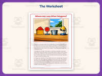 Where Can I See Other Polygons? Reading Worksheet – 3rd Grade Geometry preview 2