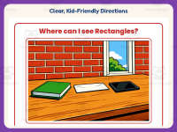 Where Can I See Rectangles? Reading Worksheet – 3rd Grade Geometry preview 4