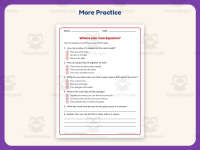 Where Can I See Squares? Reading Comprehension Worksheet – 3rd Grade preview 7