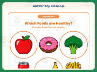Which Foods are Healthy Worksheet – 1st Grade Health and Nutrition preview 7
