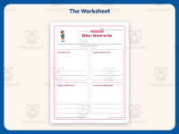Who I Want To Be Worksheet – 2nd Grade Back to School Practice preview 2