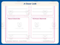 Who I Want To Be Worksheet – 2nd Grade Back to School Practice preview 3