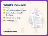 Who Is Talking Now Worksheet – 3rd Grade Author’s Purpose Practice preview 5