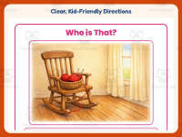 Who is That Reading Comprehension Worksheet – Kindergarten Family preview 4