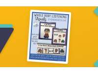 Whole Body Listening – Visual Reminder Cards preview